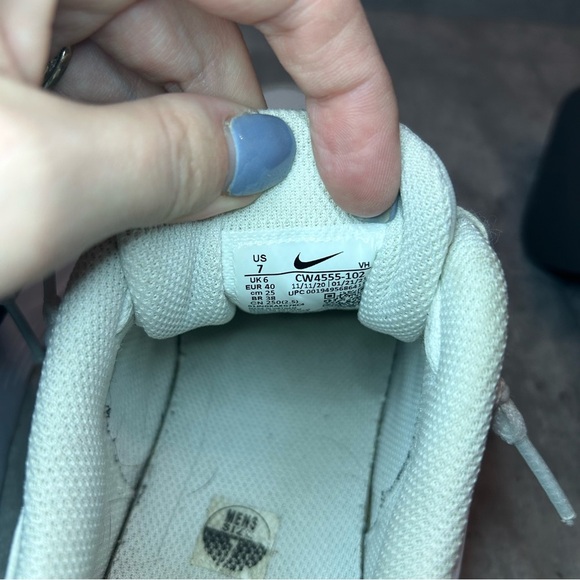 Nike Air Max 90 Running Shoes CW4555-102 Mens sz 7 - white/black - Picture 6 of 6